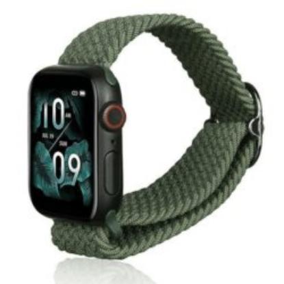 Zamjenski remen BELINE Textile za Apple Watch 42/44/45/49mm, zeleni