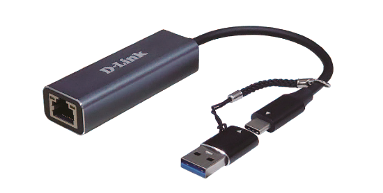 Mrežni adapter D-LINK DUB-2315, USB-C/USB-A na RJ45, 2.5 Gigabit