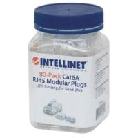UTP konektor INTELLINET CAT6A, RJ45, modularni - 80 komada