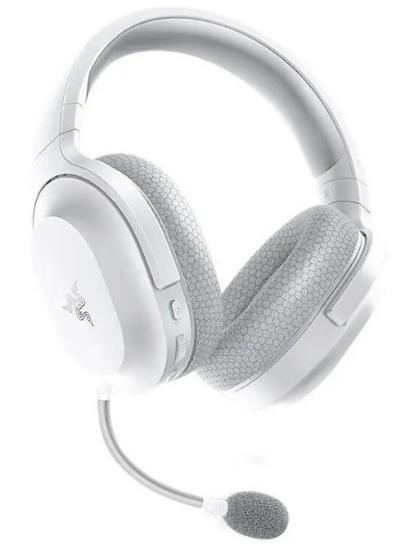 Slušalice RAZER Barracuda X Wireless (2022), bežične, Bluetooth, WiFi, Mercury White