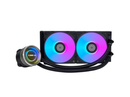 Vodno hlajenje LIAN LI GALAHAD II Trinity 240, ARGB, CPU hlađenje, za Intel i AMD, crno