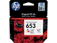 Tinta HP br. 653, 3YM74AE, tri-colour, za Deskjet Plus Ink Advantage 6075/6475