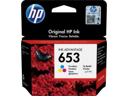 Tinta HP br. 653, 3YM74AE, tri-colour, za Deskjet Plus Ink Advantage 6075/6475