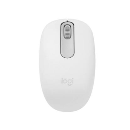 Miška LOGITECH M196, optički, bežični, BT, 1000dpi, beli