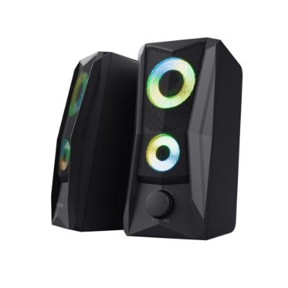 Zvočniki TRUST GXT 606 Javv, RGB, 6W, črni