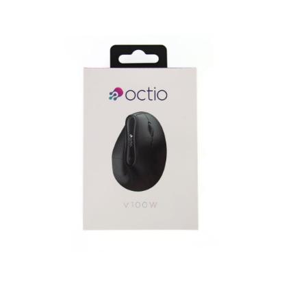 Miška OCTIO Ergo V100W, optički, bežični, BT,4000dpi, črni