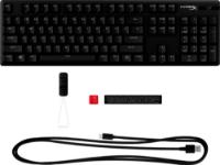 Tipkovnica HyperX Alloy Origins PBT, mehanička, HyperX Red switch, US/CRO layout, črna, USB