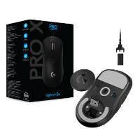 Miška LOGITECH Pro X Superlight, bežični, optički, 25600dpi, črni, USB