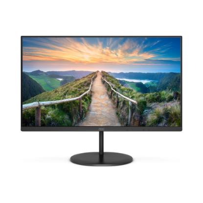 Monitor 27" AOC Q27V4EA, QHD, IPS, 75Hz, 4ms, 250cd/m2, zvučnici, crni
