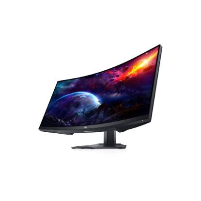 Monitor 34" DELL S3422DWG, WQHD, VA, 144Hz, 1ms, 400cd/m2, 3000:1, ukrivljen, črni