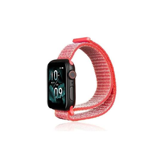 Zamjenski remen BELINE Nylon za Apple Watch 38/40/41mm, rozi