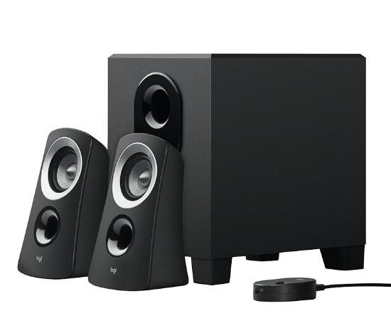 Zvočniki LOGITECH Z313, 2.1, 25W, črni