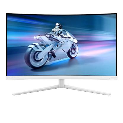 Gaming monitor 31,5" PHILIPS 32M2C5501/00, QHD, VA, 180Hz, 1ms, 300cd/m2, ukrivljen, beli