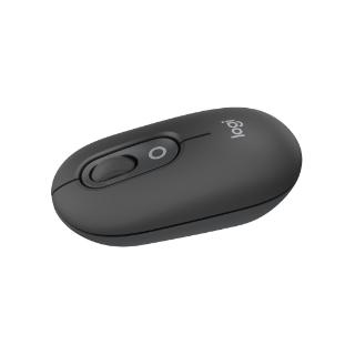 Miška LOGITECH POP, optički, bežični, USB, BT, 1000dpi, sivi