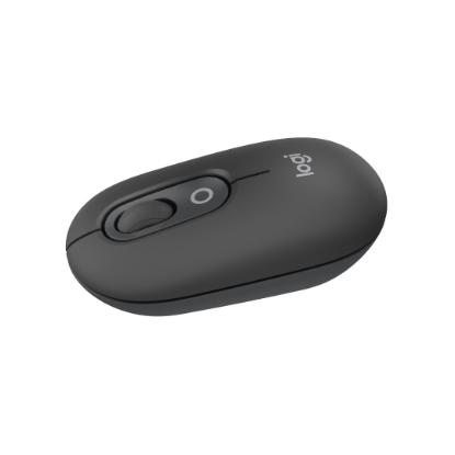 Miška LOGITECH POP, optički, bežični, USB, BT, 1000dpi, sivi