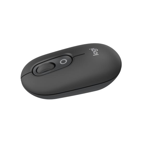 Miška LOGITECH POP, optički, bežični, USB, BT, 1000dpi, sivi