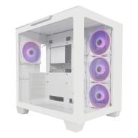 Ohišje LC POWER LC-807W-ON Stormwatch X, MIDI, ATX, window, belo, bez napajalnika