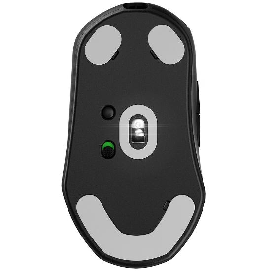 Miška STEELSERIES Prime Mini Wireless, bežični, optički, RGB, 18000 CPI, mat črni