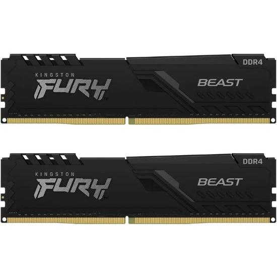 Memorija KINGSTON Fury Black Beast 64GB, DDR4, 3200Mhz, 2x 32GB kit, CL16