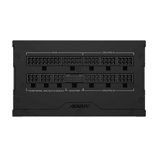 Napajlnik 1000W, GIGABYTE Aorus Elite P1000W, 120 vent, 80+ Platinum, modularno