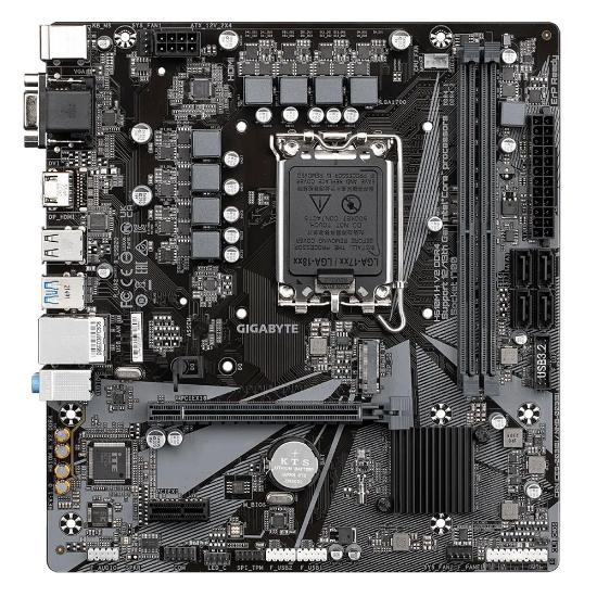 Matična plošća GIGABYTE H610M H V2, Intel H610, DDR4, mATX, s. 1700