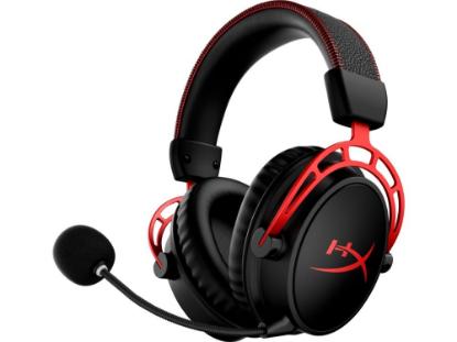 Slušalice HyperX Cloud Alpha Wireless, crno-crvene