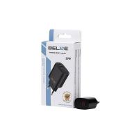 Kućni punjač BELINE BLN2CB20, 20W, PD3.0/QC3.0, USB-C + USB-A, crni