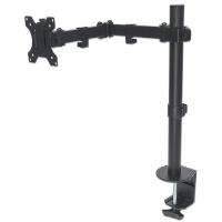 Stalak za monitor MANHATTAN 461542, za jedan monitor, stolni, 13" do 32", crni