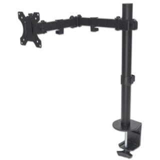 Stalak za monitor MANHATTAN 461542, za jedan monitor, stolni, 13" do 32", crni