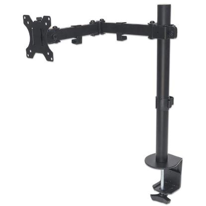 Stalak za monitor MANHATTAN 461542, za jedan monitor, stolni, 13" do 32", crni