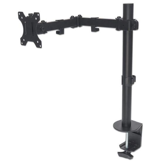 Stalak za monitor MANHATTAN 461542, za jedan monitor, stolni, 13" do 32", crni