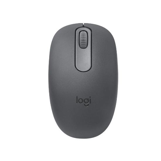 Miška LOGITECH M196, optički, bežični, BT, 1000dpi, sivi