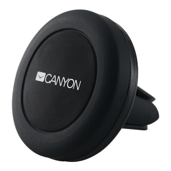 Držač za smartphone CANYON CH-2, za auto, magnetni, crni