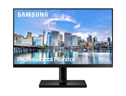 Monitor 24" SAMSUNG LF24T450FQRXEN, FHD, IPS, 75Hz, 250cd/m2, 1.000:1, pivot, črni