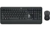 Tipkovnica + miška LOGITECH MK540 Advanced Combo, brezžična, črna, Unifying receiver USB