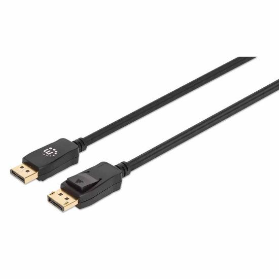 Kabel MANHATTAN, DisplayPort (M) na DisplayPort (M), 8K@60Hz, 1.0m