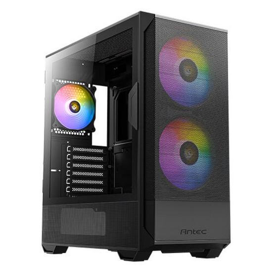 Ohišje ANTEC NX416L, MIDI, ATX, črno, bez napajalnika