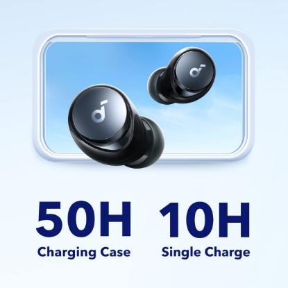 Slušalice ANKER SoundCore Space A40, in-ear, bežične, Bluetooth, crne