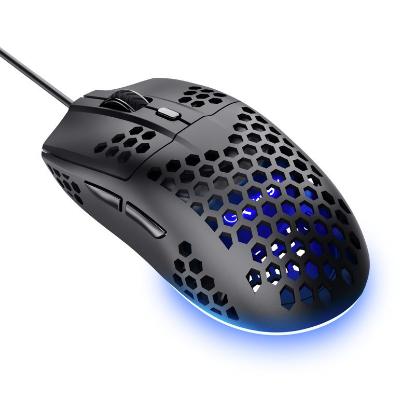 Miška TRUST GXT928 Helox, RGB, optički, 6400dpi, črni