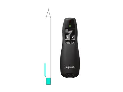 Presenter LOGITECH R400, laser, brezžični, retail