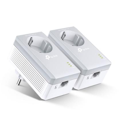 Powerline adapter TP-LINK AV600 TL-PA4010P KIT, mreža putem postojećih električnih instalacija, 600Mbps