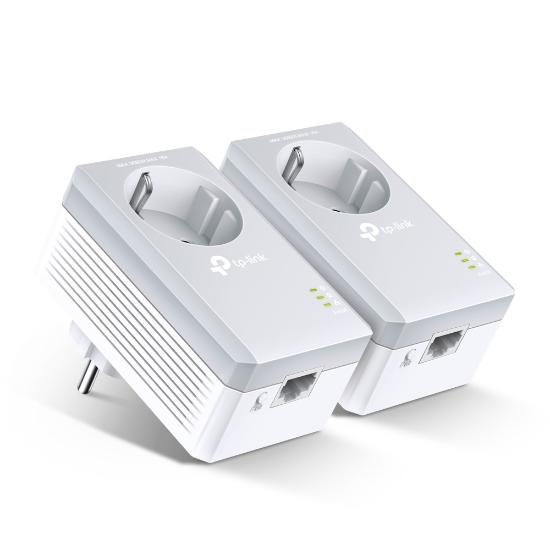 Powerline adapter TP-LINK AV600 TL-PA4010P KIT, mreža putem postojećih električnih instalacija, 600Mbps