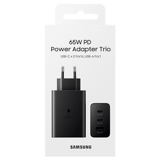 Kućni punjač SAMSUNG Power Adapter Trio, 2x USB-C, 1x USB-A, 65W
