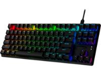 Tipkovnica HyperX Alloy Origins Core PBT, mehanička, HyperX Red switch, TKL, US/CRO layout, črna, USB