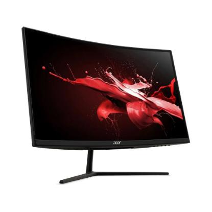 Monitor 32" ACER Nitro EI322QURPbmiippx, QHD, VA, 165Hz, 1ms, 400cd/m2, 100M:1, ukrivljen, črni