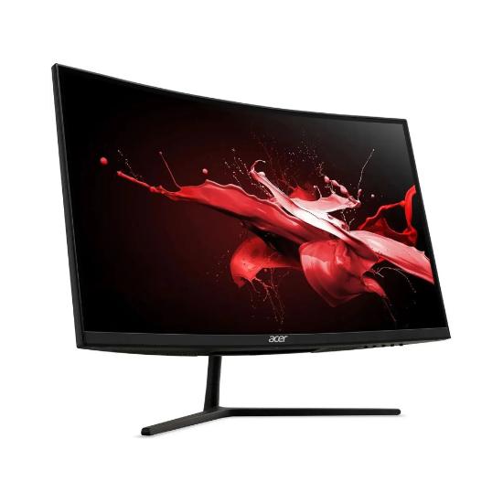 Monitor 32" ACER Nitro EI322QURPbmiippx, QHD, VA, 165Hz, 1ms, 400cd/m2, 100M:1, ukrivljen, črni