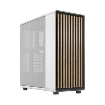 Ohišje FRACTAL DESIGN North Chalk White, ATX, belo, bez napajalnika