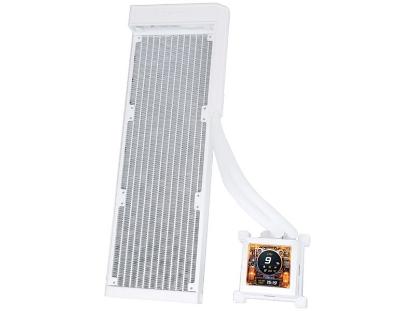 Vodno hlajenje LIAN LI HydroShift LCD 360 Fanless, CPU hlađenje, za Intel i AMD, belo