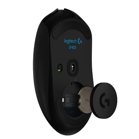 Miška LOGITECH Gaming G403 Hero, 25600dpi, črni, USB