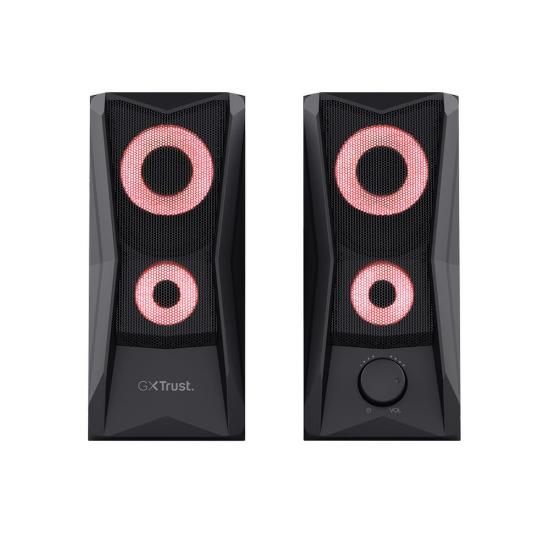 Zvočniki TRUST GXT 606 Javv, RGB, 6W, črni
